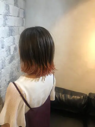 ミディアム カラー 綺麗な髪質にしたい方 限定🌈清水 祥のヘアスタイル