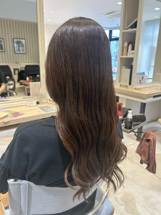 ロング 《.Xian》ミサキ /艶髪/メンズパーマのヘアスタイル