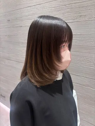 ミディアム イシカワ ルナのヘアスタイル