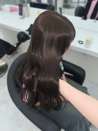 セミロング カラー 似合わせstyle ❤︎misaki❤︎のヘアスタイル