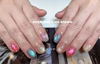 ネイル 星 あみのネイルデザイン