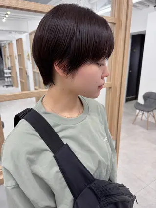 ショート 縮毛矯正×髪質改善 店長　DAITOのヘアスタイル