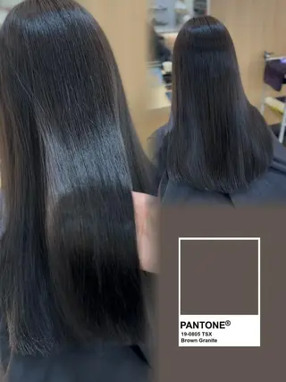ミディアム カラー L.E.M 仙台のヘアスタイル