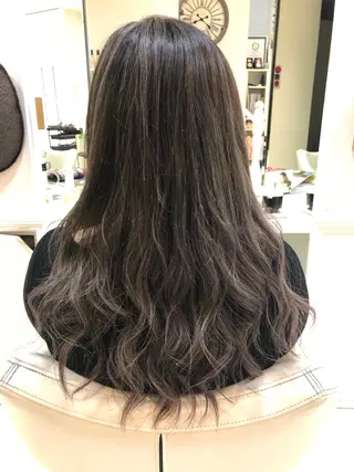 ロング カラー 🌈ぷる艶カラー🌈 髪質改善👑柳沼尚貴のヘアスタイル