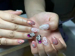 ネイル Eveネイル チップスカルプ専門店のネイルデザイン