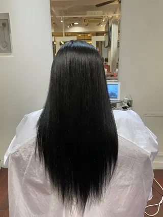 ロング パーマ HEIMER ミカド　サトル△のヘアスタイル