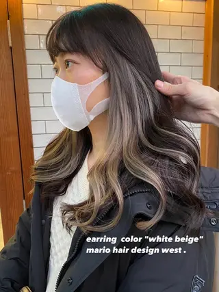 ロング カラー 竹嶌 健吾のヘアスタイル