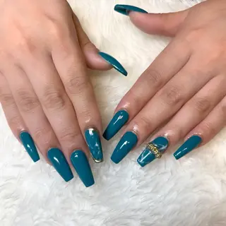 ネイル ️🩵Merci Miyu 南堀江️のネイルデザイン