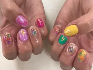 ネイル 東十条muumii ネイルまつ毛のネイルデザイン