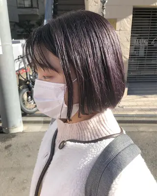 ミディアム カラー ヘアアレンジ メンズ特化✂️栗原 侑也のヘアスタイル