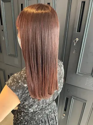 セミロング ⭐️縮毛矯正特化 小松邦彦⭐️のヘアスタイル