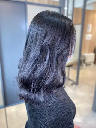 ミディアム カラー 【透明感、艶髪】西村 有司のヘアスタイル