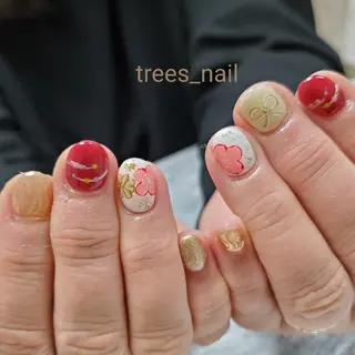 ネイル trees_ nailのネイルデザイン