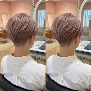 ショート カラー メンズ おおやま たくみのヘアスタイル