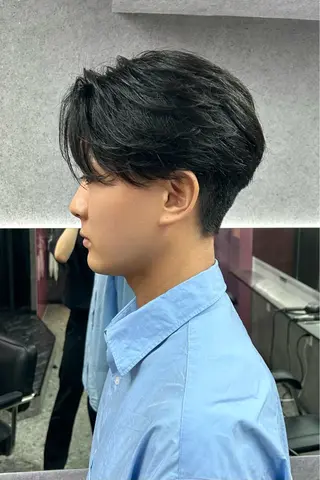 ショート カラー メンズ メンズスタイリスト 前田雄輝のヘアスタイル