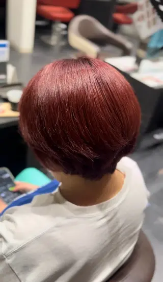 カラー 橋本 風花のヘアスタイル