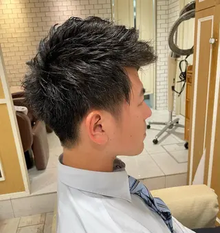 メンズ すげさやか ✨メンズカットパーマのヘアスタイル