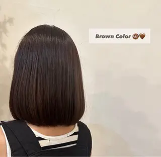 ミディアム 福井 優羽のヘアスタイル