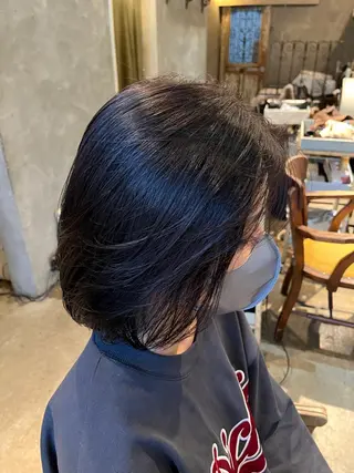 ショート カラー 赤み消しカラー/ ナチュラル/トモキのヘアスタイル