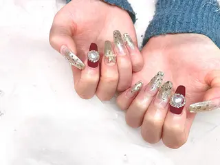 ネイル 長さだし専門店 M2　rikaのネイルデザイン