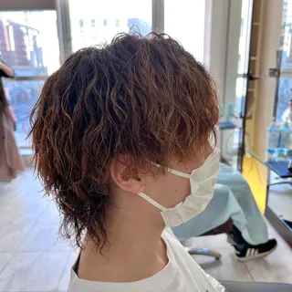 パーマ メンズ 🤩メンズカット/ パーマ山本🤩のヘアスタイル