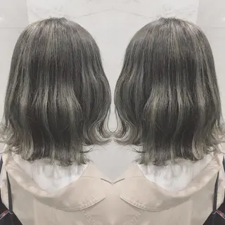 ミディアム カラー 重政 和樹のヘアスタイル