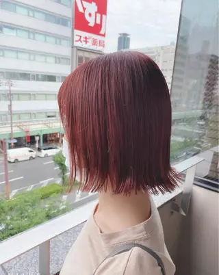 ミディアム カラー 大人可愛いヘアー🌈 uta kanaのヘアスタイル