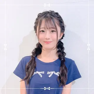 ヘアアレンジ ꧁꒰ঌ奈菜美໒꒱꧂ 箕面美容室のヘアスタイル