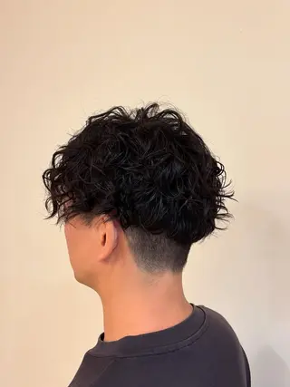 メンズ 似合わせカット /ニュアンスパーマのヘアスタイル