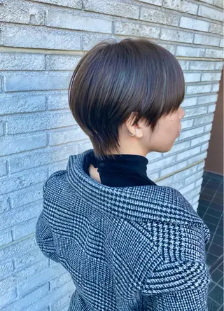 ショート 加藤 真介のヘアスタイル