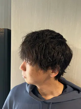 ショート ニュアンス特化🔥 マッシュ🎱瀬川竜生のヘアスタイル