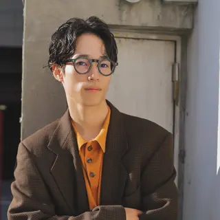 パーマ メンズ 落合 優樹のヘアスタイル