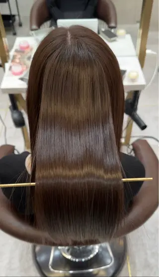 セミロング カラー パーマ 【博多髪質改善】 吉村　清志のヘアスタイル