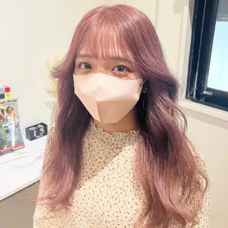 ロング カラー 髪質改善/韓国ヘア 顔まわり特化yutoのヘアスタイル