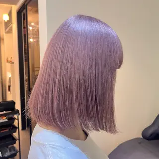 ショート カラー オオバヤシ マホのヘアスタイル