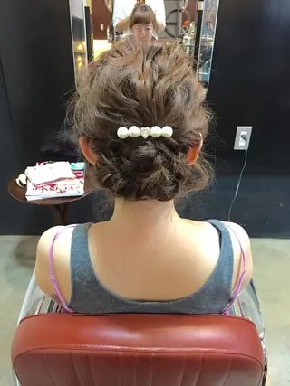 ヘアアレンジ 髪質改善/艶髪/ 木山ゆかりのヘアスタイル