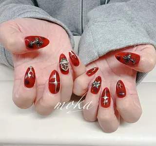 ネイル 胡蝶蘭レディースサロ ンNailMOKAのネイルデザイン