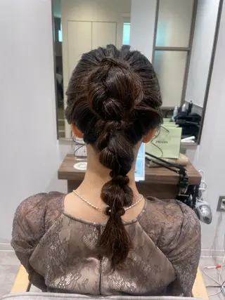 ヘアアレンジ 【銀座】ヘアセット& イメコンSharmeのヘアスタイル