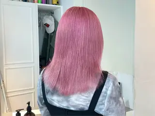 ミディアム カラー 🔷ダブルカラーハイ トーン🔷櫻井走のヘアスタイル