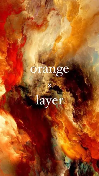 ミディアム カラー 毛流れセンターパート Sakiのヘアスタイル