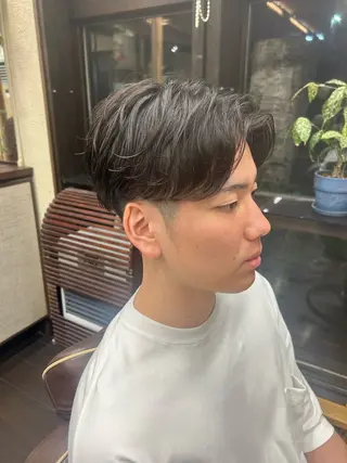 パーマ メンズ ユヅキ 【8月限定クーポン】のヘアスタイル