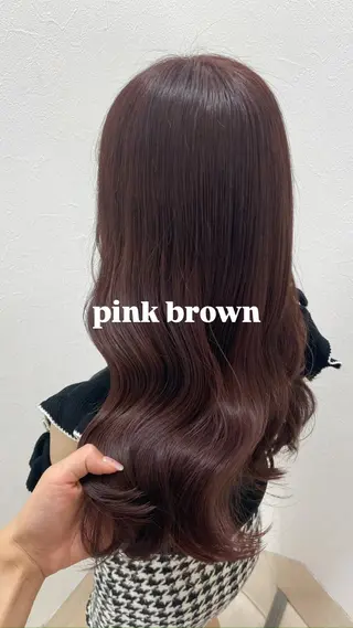 ミディアム カラー 🤎韓国ヘア ベージュ まゆか🤎のヘアスタイル