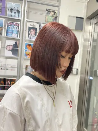 カラー コト ネのヘアスタイル