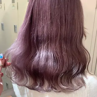 セミロング カラー ヘアアレンジ 代表🎀 ふわモテ愛 され髪🩷yumiのヘアスタイル