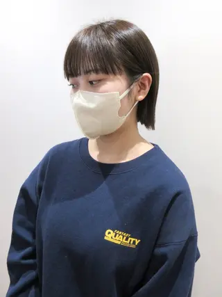 ショート カラー ボブ美容師💛 AYUMIのヘアスタイル