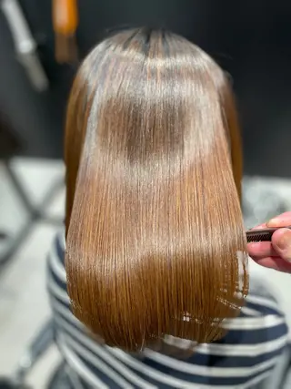 ミディアム 【髪質改善・美髪】 佐々井のヘアスタイル