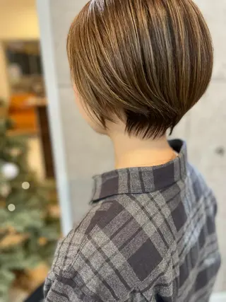 ショート カラー 似合わせhair🌼 misakiのヘアスタイル