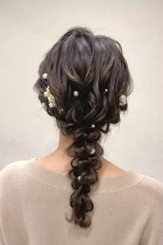 ヘアアレンジ 推し活・参列ヘア🎀 ヘアセット専門のヘアスタイル