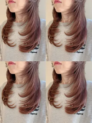 ロング 骨格肌色 似合わせ/YUKAのヘアスタイル