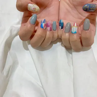 ネイル 藤原 胡桃のネイルデザイン